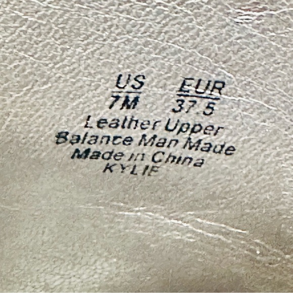 SAM EDELMAN Kylie Cream Leather Platform Espadrille style wedge heels, Size 7 - Picture 10 of 16